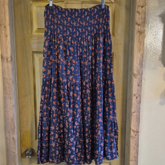 Route 66 Original Clothing Co. Rusched Stretch Bodice Strapless Tiered Dress XL - Picture 1 of 8